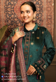 TEAL PREMIUM VELVET DUPATTA SET