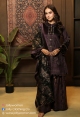 PURPLE LUXURY FUSION SHARARA SET