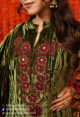 LUXURY GREEN FESTIVE FUSION SET